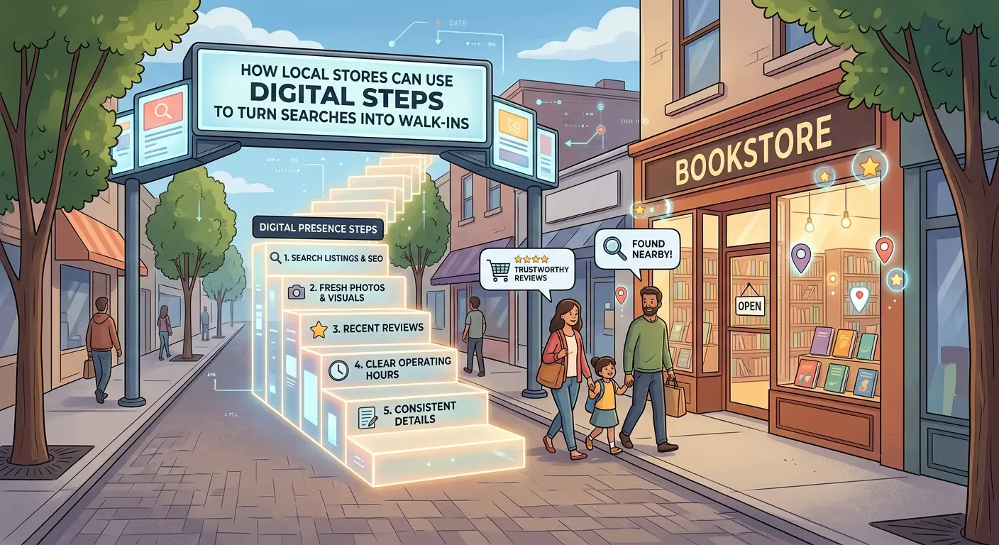 DIGITAL STEPS INFOGRAPHIC
